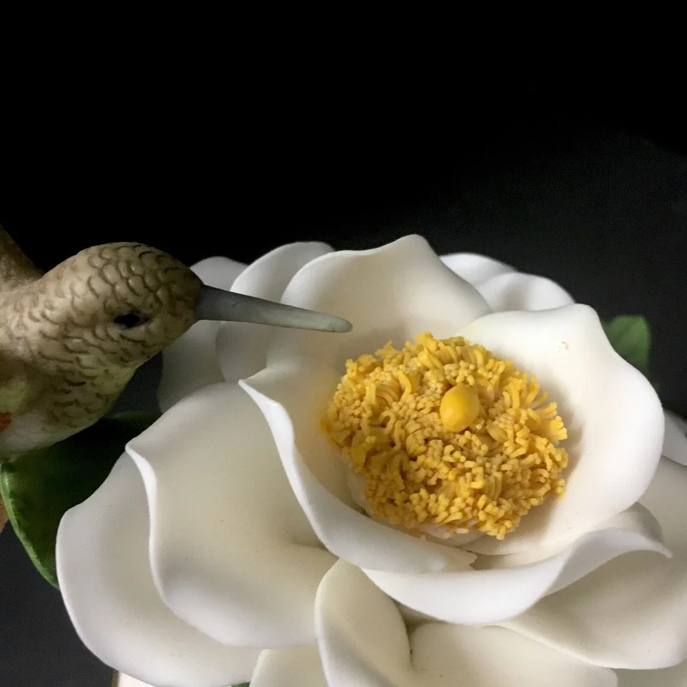 Hummingbird Flower Music Box - Works